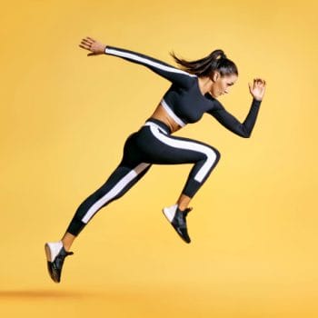 Sporty woman runner