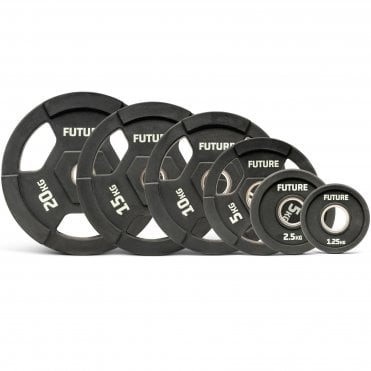 107.5kg Premium Rubber Olympic Plate Set