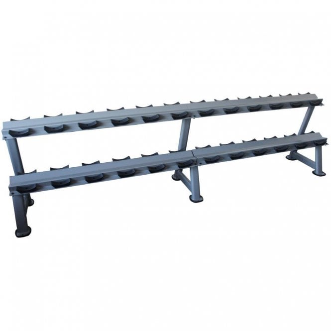 12 Pair Dumbbell Rack – 2 Tier