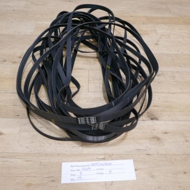 19 x Hutchinson PJ1549 / 610J 8 Rib Poly V Belts (1549mm / 61 inches Long)
