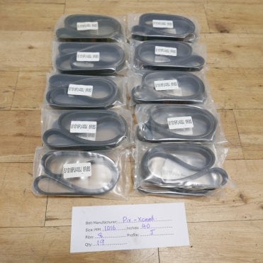 19 x Pix-X'Ceed PJ1016 / 400J 8 Rib Poly V Belts (1016mm / 40 inches Long)