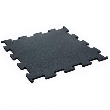 20mm Black Interlocking Flooring (100cm x 100cm)