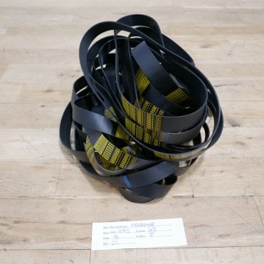 21 x Megadyne PJ1092 / 430J 16 Rib Poly V Belts (1092mm / 43 inches Long)