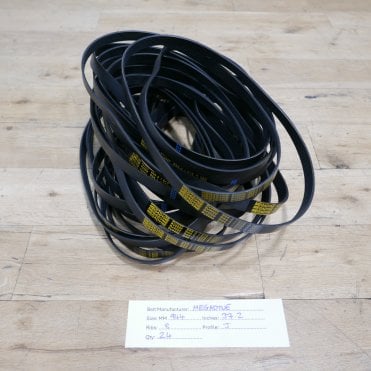 24 x Megadyne PJ944 / 372J 8 Rib Poly V Belts (944mm / 37.2 inches Long)