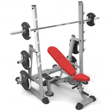 4 in 1 Multi-Press Adjustable Olympic Bench