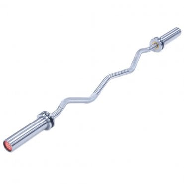 5ft Steel Series EZ Curl Bar with Bearings