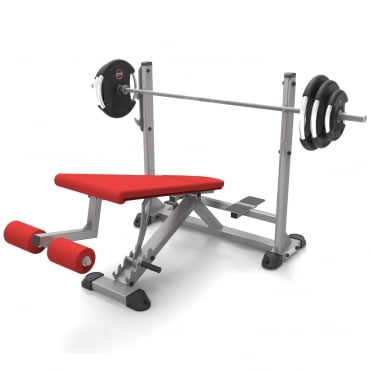 Adjustable Decline Olympic Bench