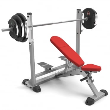 Adjustable Incline Olympic Bench