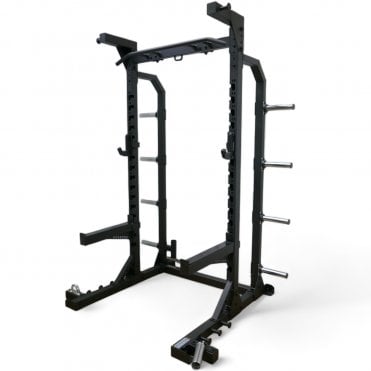 Elite Heavy-Duty Commercial Olympic Half Rack (2.3m)
