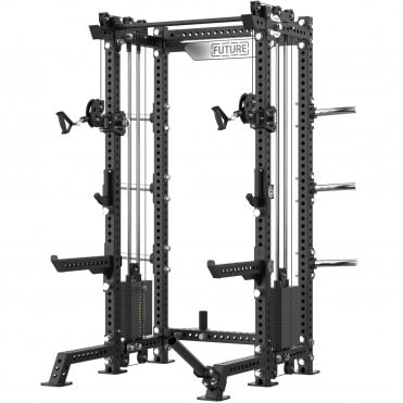 Elite Series Commercial Functional Trainer & Half Rack Combi (DAP)