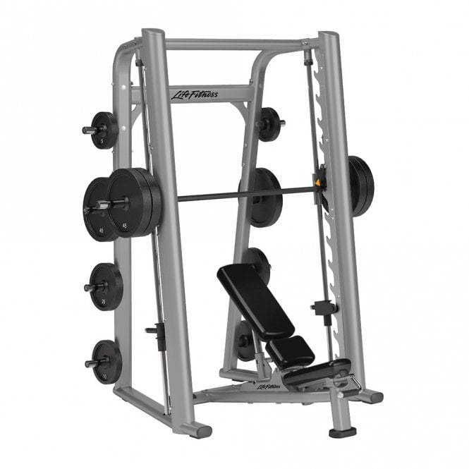 Life Fitness Plate Loaded Smith Machine