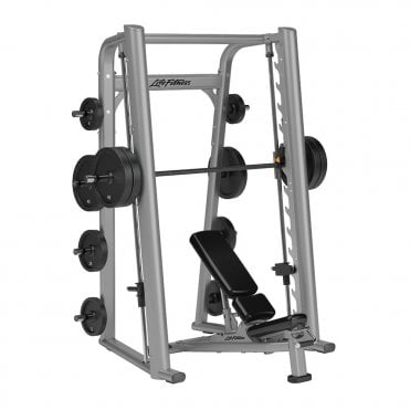 Life Fitness Plate Loaded Smith Machine