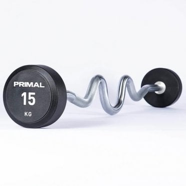 Performance Series 5 - 50kg Urethane Super EZ Curl Barbell Set (10 Bars)
