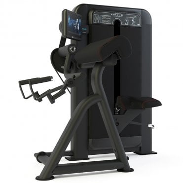 Premium Line Bicep Curl with 10.1in Touchscreen Console