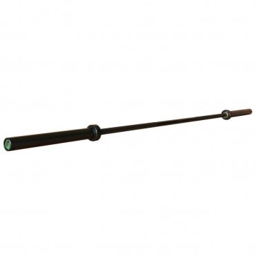 Pro Series 4 Needle Dual Knurl 7ft Olympic Bar - Black