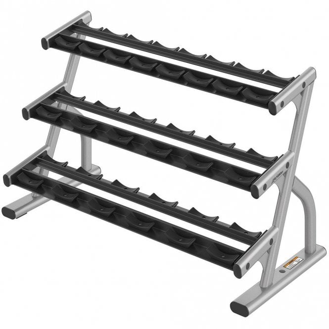 Three Tier Short Saddle Dumbbell Rack