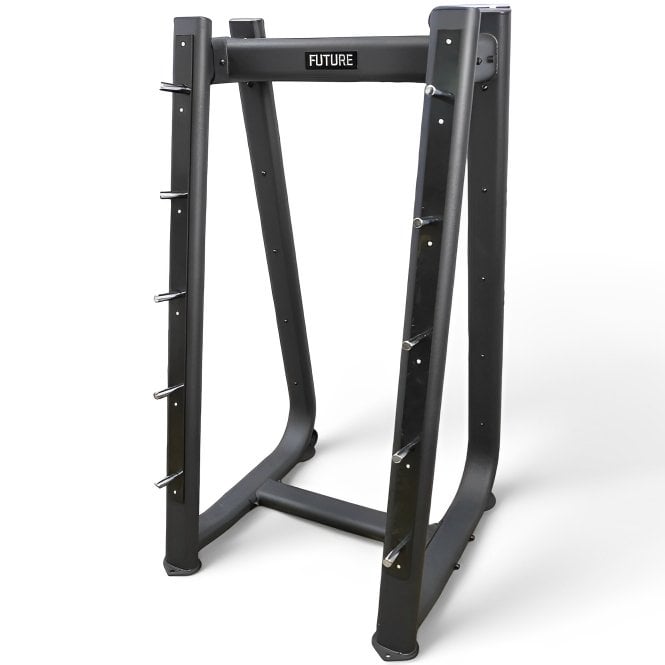 Two Sided Fixed Barbell Rack (Holds 10 Bars)